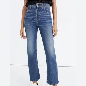 Madewell slim Demi-bootcut jeans